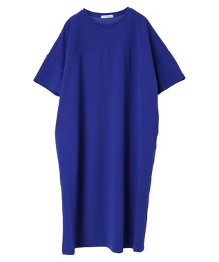 AMERICAN HOLIC 接触冷感カットジョーゼットボックスワンピース Blue