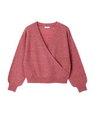 earth music&ecology カシュクールニットプルオーバー Pink