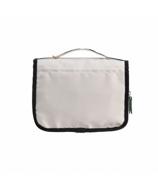 ACE BAGS & LUGGAGE HAyU × ace.  トラベルポーチ 猫柄 17826 アイボリー