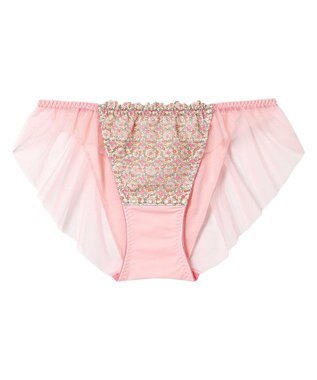 une nana cool MADE WITH LIBERTY FABRIC 【綿混】レースショーツ LB