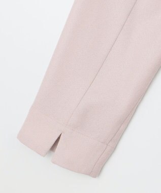 組曲 【WEB限定】ウールジョーゼット フレアワンピース ローズ系