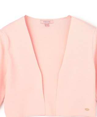 TOCCA 【松木育未さん着用】CREPE BOLERO ボレロ ピンク系