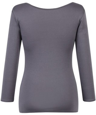 Wing あったかインナー 綿100％ 毛玉になりにくい 型くずれしにくい 【綿の贅沢 リッチ】 8分袖 長袖 秋 冬 EL4882 ウイング／ワコール バイオレット