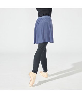 Chacott スカート付レギンス ブルー
