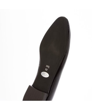 ing <ing>Vカットフラットパンプス ワインエナメル