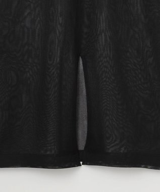 NAVE 【Nave・洗える】シアーニット スカート ブラック系