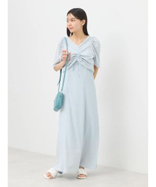 earth music&ecology ＳＥＴ２点ドロストプルオーバー＋キャミワンピース