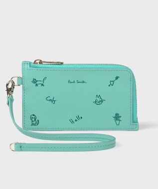 Paul Smith カラードゥードゥル フラグメントケース ミントグリーン