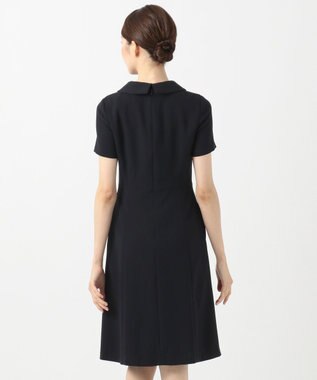 自由区 FORMAL 【お受験/セレモニーに】濃紺　洗える/衿取り外し　ワンピース+ジャケット ネイビー系