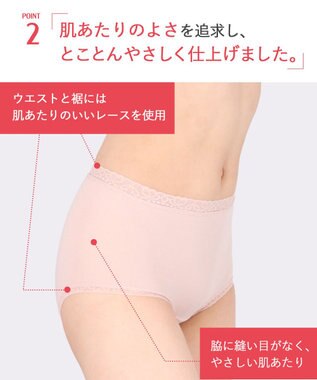 Wing ショーツ 【3枚セット】 綿混(身生地部) ここちよいフィット感 やさしい肌あたり 【デイリーフィットやわらかコットン】 はきこみ丈ふかめ EC3330 ウイング／ワコール ベージュ