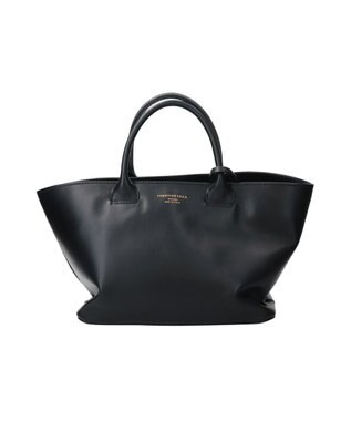 INTER-CHAUSSURES 【Christian Villa】ミディアムサイズベーシックハンドバッグ ブラック