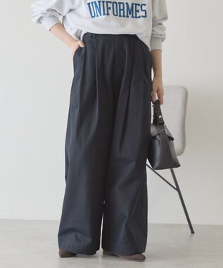 AMERICAN HOLIC ワイドチノパンツ Navy