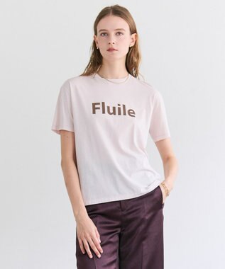 BEIGE， STELLERITE / コットンロゴTシャツ