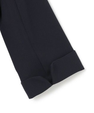 23区 S 【APPLAUDIR】バックサテンジョーゼット ジャケット ネイビー系