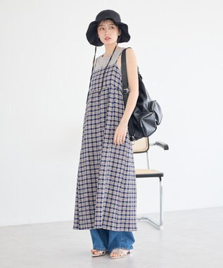 earth music&ecology 【ＵVカット】タックハット Black