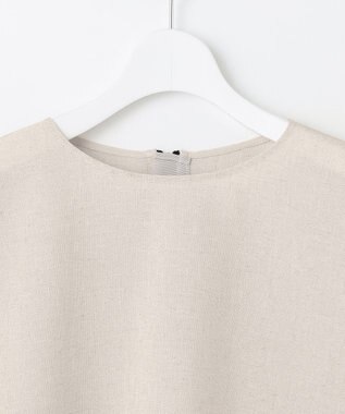 自由区 L 【カタログ掲載・洗える】ラスティックメッシュドルマンスリーブ Tブラウス フラックス