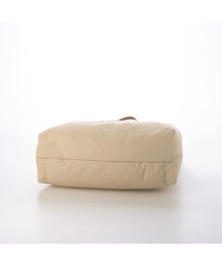 UNBILLION カシュカシュ cachecache / アニマルドローイング刺繍ナイロントート ベージュ