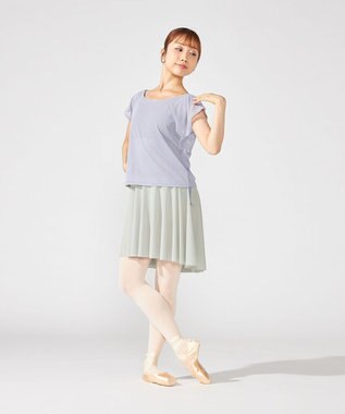 Chacott チュールトップ ヒヤシンス