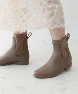 Bridget Birkin 【Bridget Birkin】サイドジップレインブーツ オーク