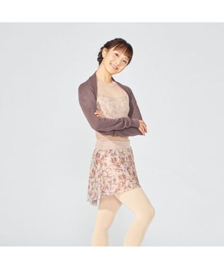 Chacott ハイネックレオタード キャメル