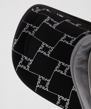 FILA GOLF／marie claire 【FILA GOLF】サンバイザー ブラック