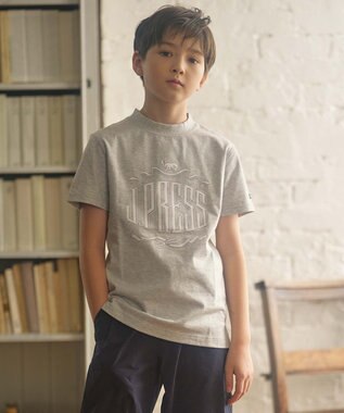 J.PRESS KIDS 【140-170cm】ハウスプリント Ｔシャツ グレー系