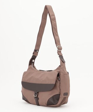 Y'SACCS ミリタリーフラップショルダー　Sサイズ チョコ