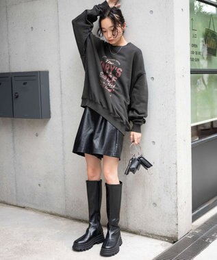 WEGO ピグメントスウェット 柄2