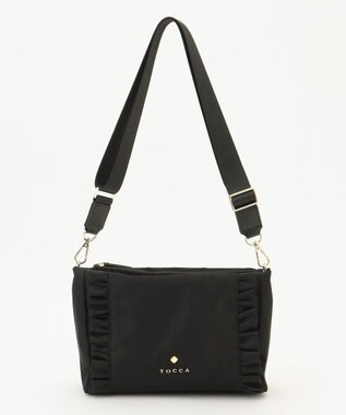 TOCCA 【撥水】TRIM WAVES POCHETTE ポシェットバッグ ブラック系