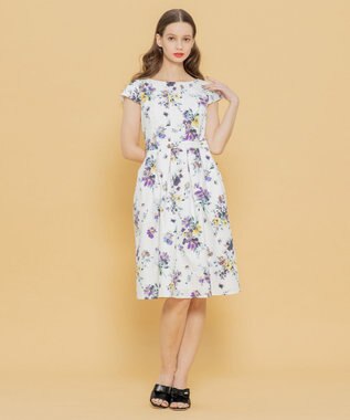 TOCCA 【洗える！】ANEMONE BOUQUET ドレス ライラック系5