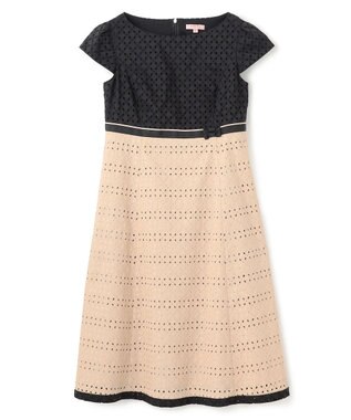 TOCCA 【Archive Collection】【洗える！】ENVELOPE ドレス ブラック×ベージュ系