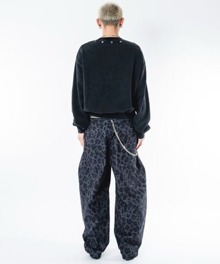 WEGO 【ユニセックス着用ITEM】ブリーチハトメロゴプルオーバー ブラックその他