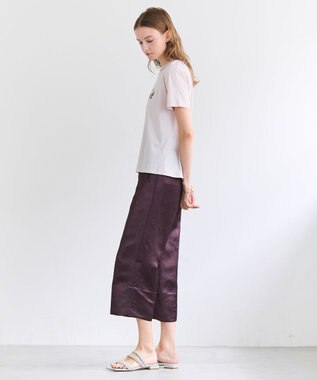 BEIGE， STELLERITE / コットンロゴTシャツ Nude