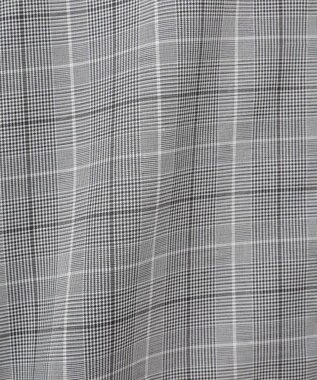 Green Parks サイドドロストショート丈シャツ（チェック） Check