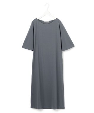 ICB L 【洗える】 ハイゲージプレーティング ワンピース スレートブルー系