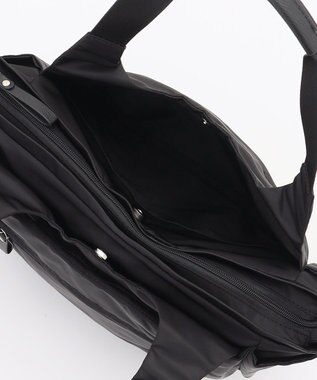 LA BAGAGERIE 【MONICA】ラウンド2WAYトートバッグ ブラック