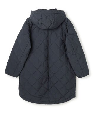 UNFILO 【自宅で洗濯OK / 軽量で暖かい】TAIONコラボ 2WAY キルティングダウン ネイビー