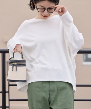 AMERICAN HOLIC ポンチコクーンカットプルオーバー Off White