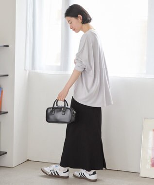 AMERICAN HOLIC ポンチコクーンカットプルオーバー Light Gray