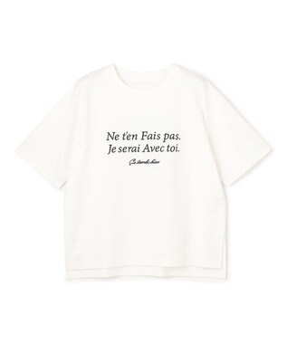 UNFILO 【新色追加/VERY掲載】BEAUTY FORM-T cotton ロゴ ハーフスリーブ Tシャツ [NEW]オフ②
