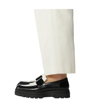 ASICS WALKING ランウォーク レディース 2E ブラック/ホワイト