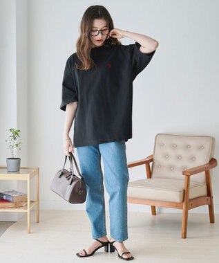 WEGO 【ユニセックス着用ITEM】別注USPOLO　ヘビーウエイトBIGT（S） ブラック