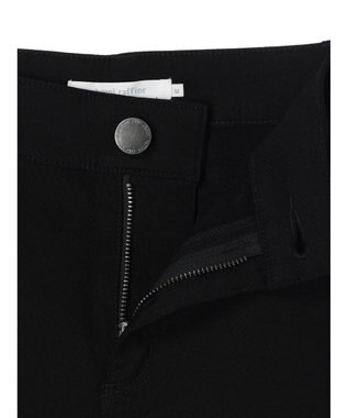 Green Parks 裏起毛ストレッチスキニーパンツ Black