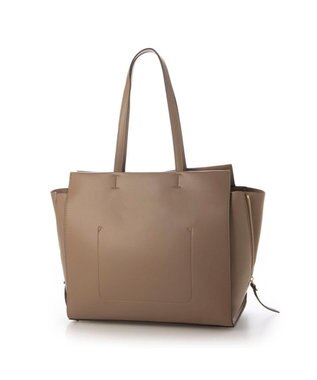 UNBILLION カシュカシュ cachecache / ベルトディテールサイドジップA4トート オーク