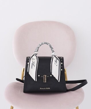 Maison de FLEUR スタッズフラップ２Ｗａｙバッグ