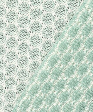 JOSEPH HOMME チャンディーガルジャガード　クルーネックニット スモーキーグリーン系