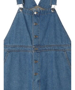 Green Parks デニムサロペットスカート Light Indigo