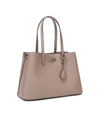 style code 【MERCURYDUO/マーキュリーデュオ】通勤、通学、リクルート両アオリポケットA4トートバッグ　キーチャーム付 オーク