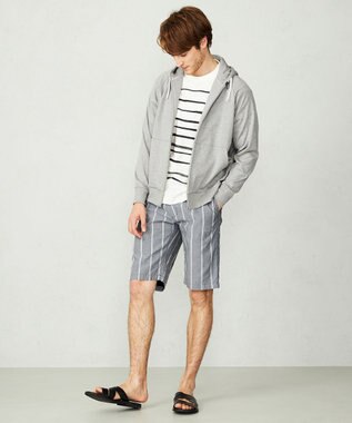 JOSEPH ABBOUD MOUNTAIN 【SPACE】レザーサンダル ブラック系