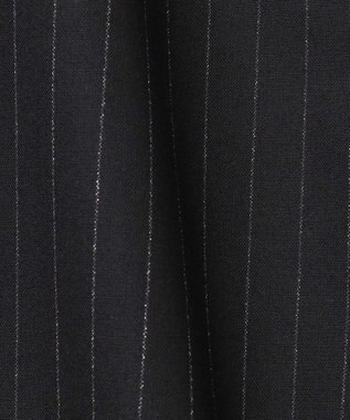 ANY SIS 【洗える】ラメキライージードロスト パンツ ブラックストライプ